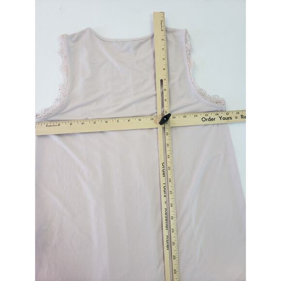 Banana Republic Pink Top sz S Lace Fairy Boho Cottagecore Whimsical Boho Neutral - Picture 6 of 10